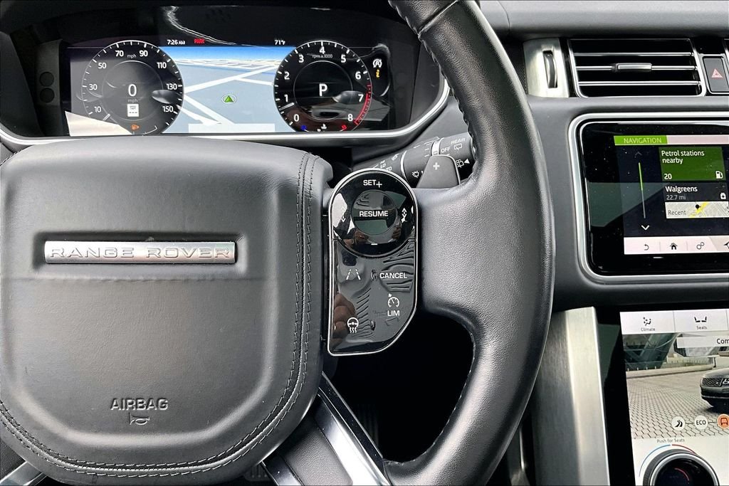 Used 2019 Santorini Black Metallic Land Rover 3.0L V6 Supercharged HSE image 12