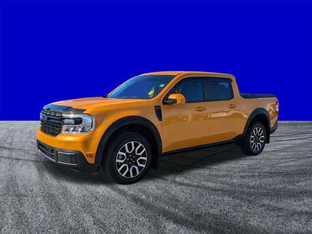 Certified Used 2023 Orange Metallic Ford Lariat image 8