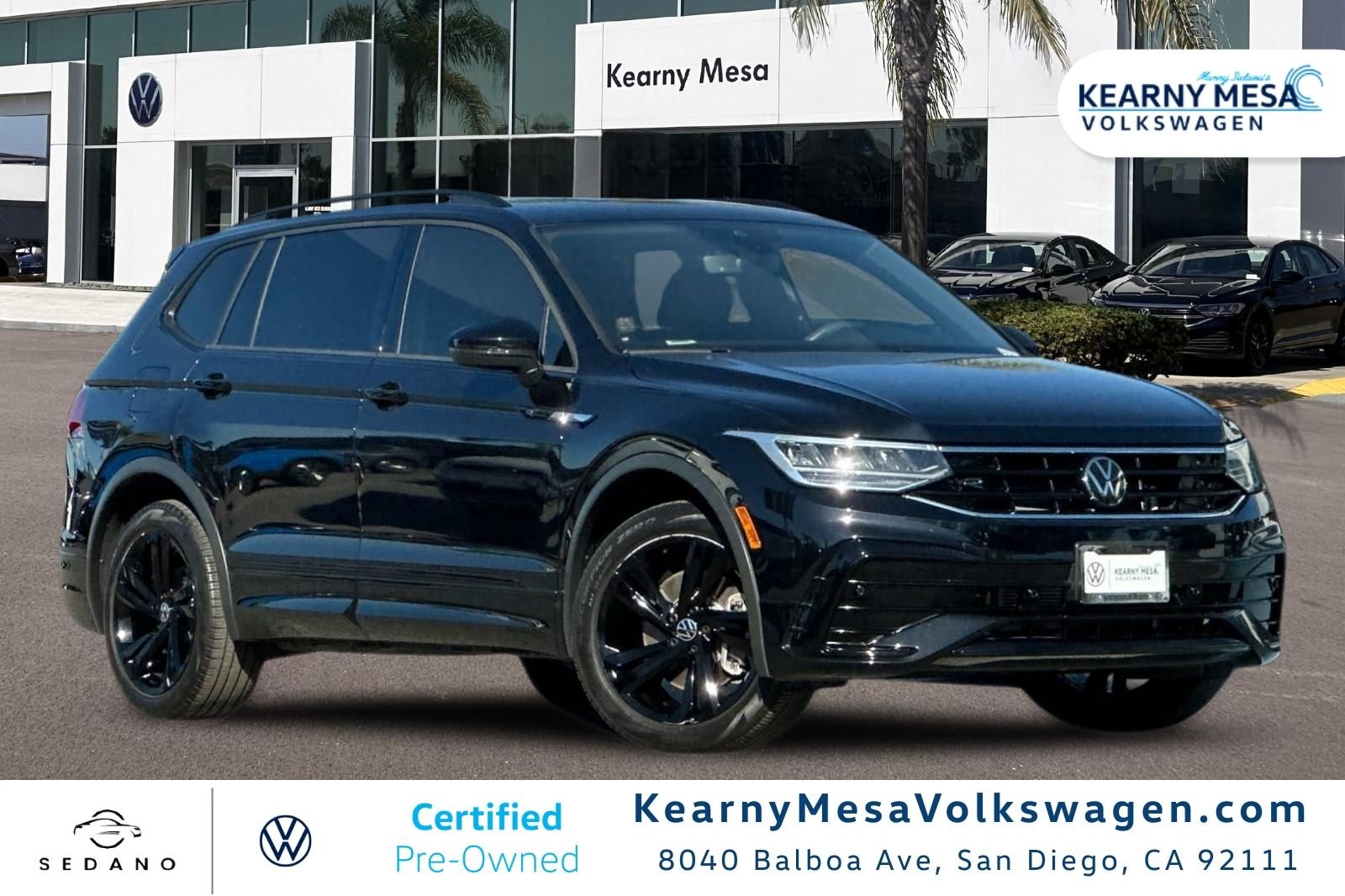 2024 Volkswagen Tiguan SE R-LINE BLACK