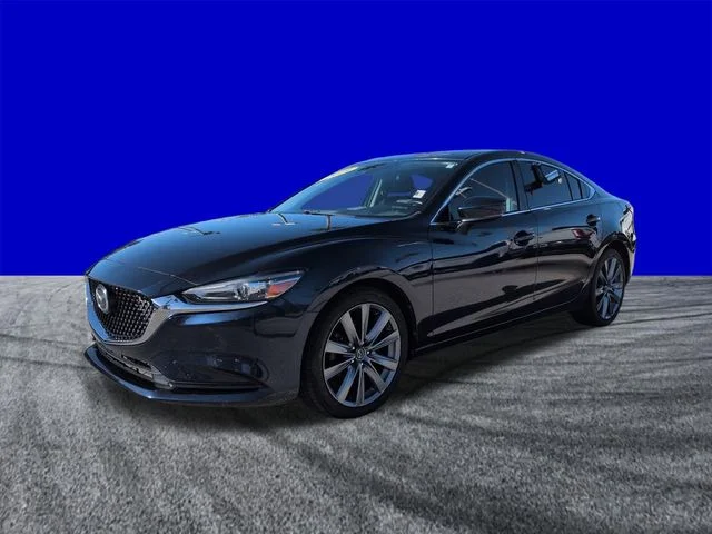 Certified Used 2019 Deep Crystal Blue Mica Mazda Touring image 8