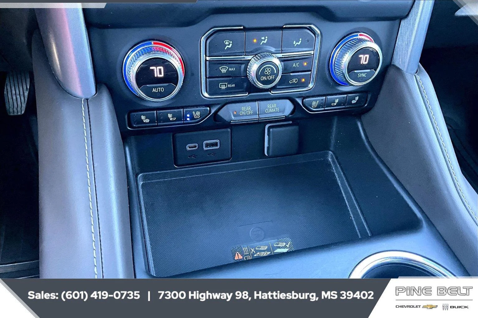 Used 2022 Pearl Beige Metallic GMC SLT image 24