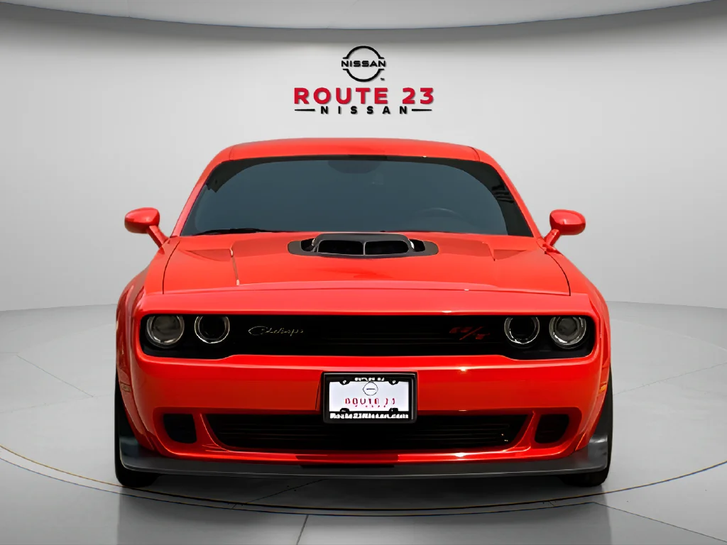 Used 2021 Orange Dodge R/T Scat Pack Widebody image 2