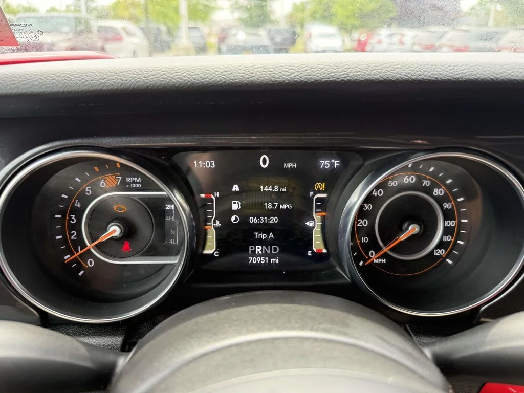 Used 2021 Black Jeep Unlimited Sport Altitude image 24