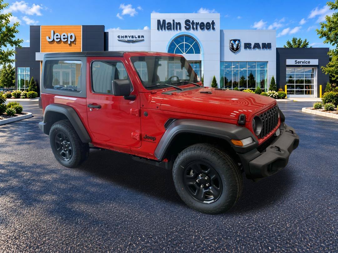 New 2026 Firecracker Red Clear-Coat Exterior Paint Jeep Sport image 7