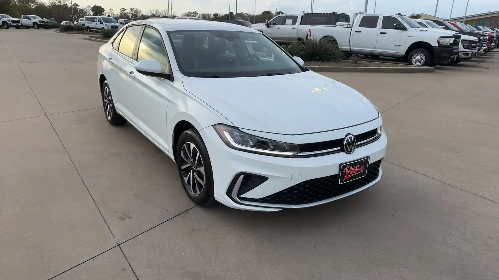 Used 2025 Pure White Volkswagen S image 3