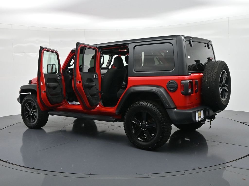 Used 2019 Red Jeep Unlimited Sport Altitude image 24