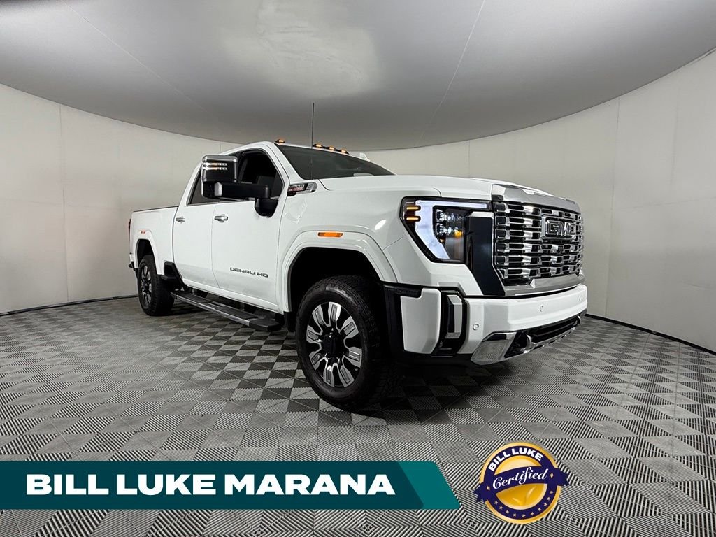 Certified Used 2024 White GMC Denali image 1