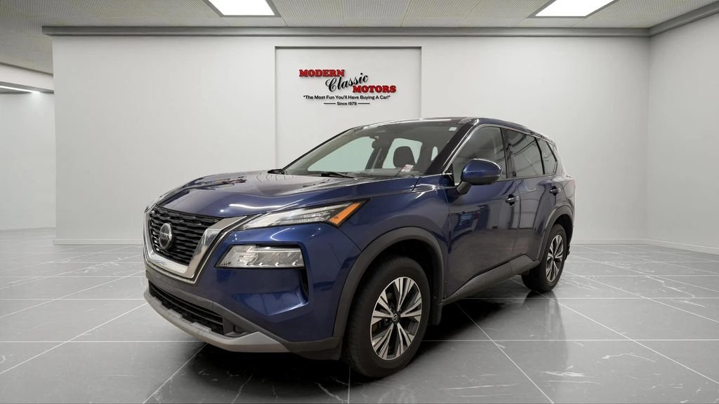 Used 2021 Blue Nissan SV image 13