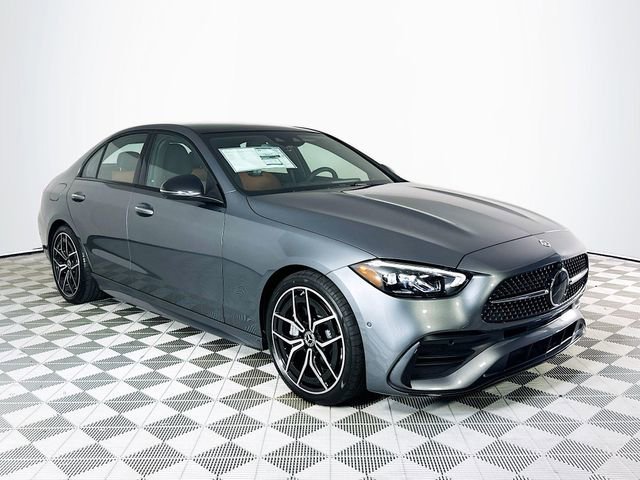New 2026 Selenite Grey Metallic Mercedes-Benz C 300 image 32