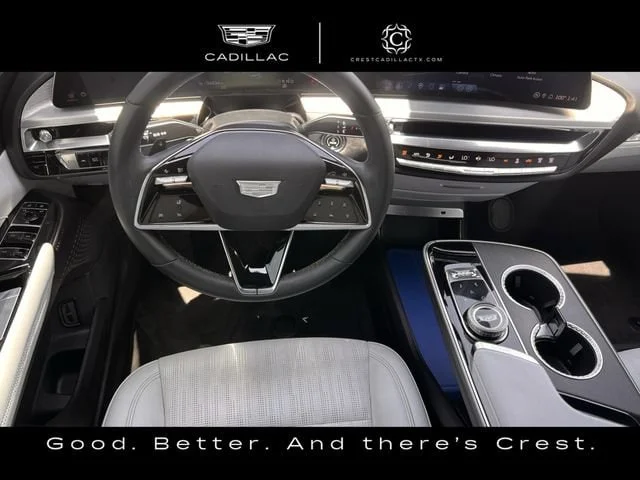 Used 2024 Crystal White Tricoat CADILLAC Luxury 1 image 14