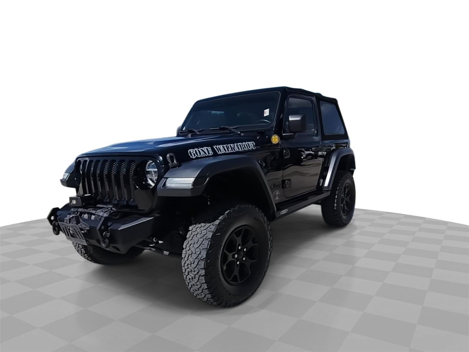 Used 2020 Black Jeep Willys 4x4 image 3