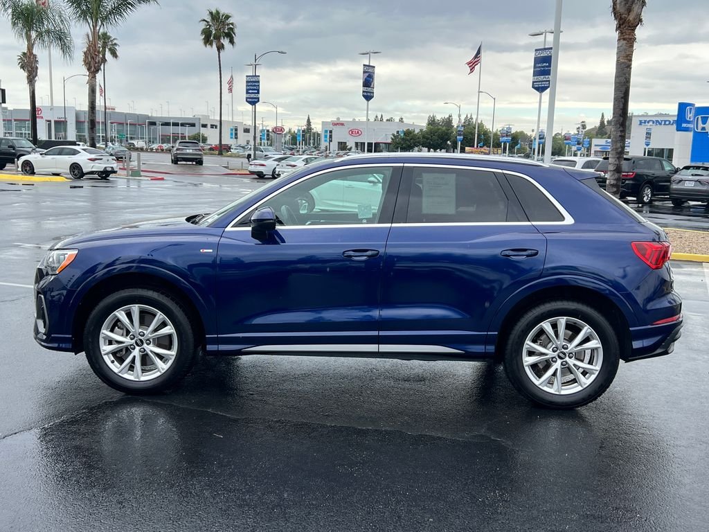 Used 2021 Blue Audi Premium image 7