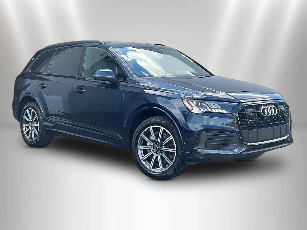 Used 2023 Blue Metallic Audi 45 Premium Plus image 3