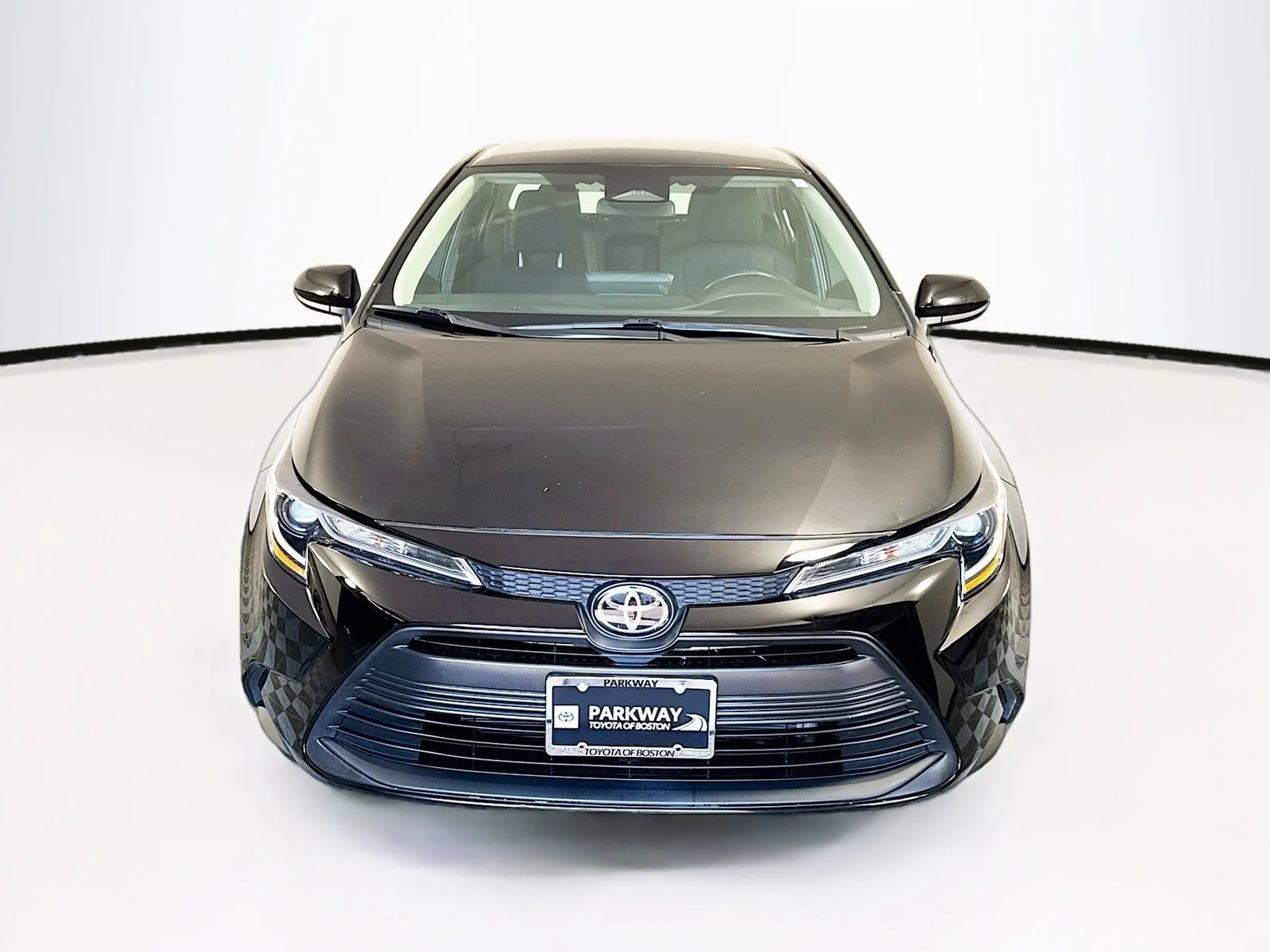 Certified Used 2024 Black Toyota LE image 2