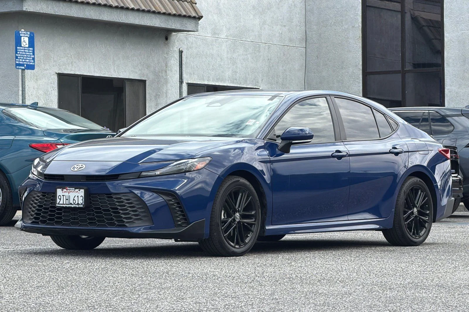 Used 2025 Blue Toyota SE image 10