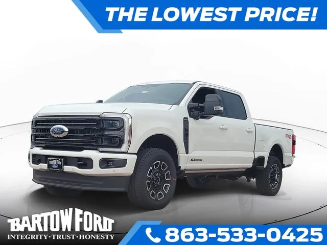 New 2026 White Metallic Ford Platinum image 1