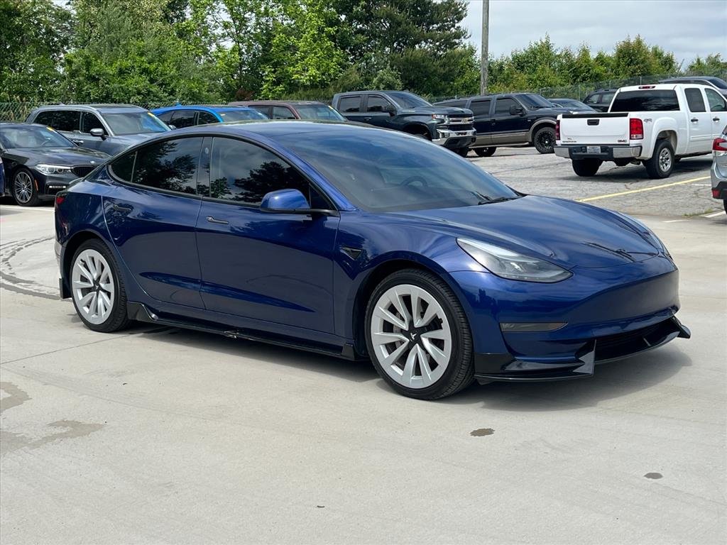 Used 2022 Tesla Model 3 Long Range with VIN 5YJ3E1EB8NF288101 for sale in Fletcher, NC