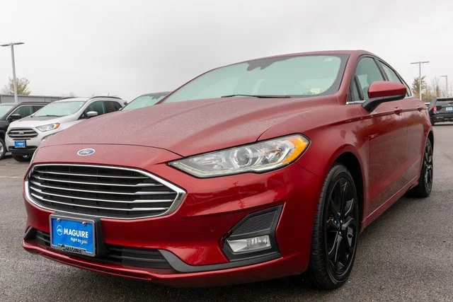 Used 2019 Ford Fusion SE with VIN 3FA6P0HD9KR126184 for sale in Seneca Falls, NY