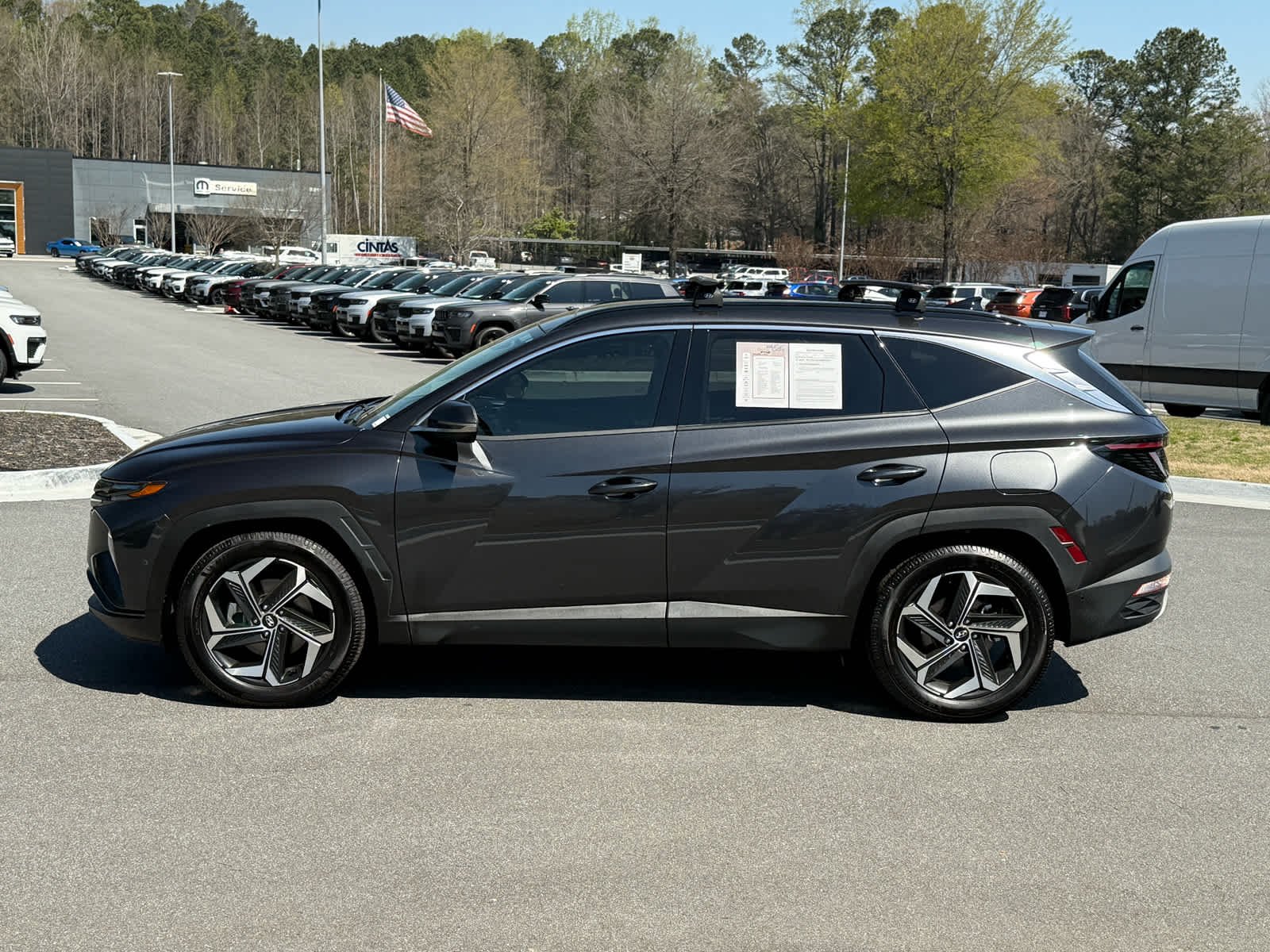 Used 2022 Hyundai Tucson Limited with VIN 5NMJE3AE6NH106297 for sale in Woodstock, GA