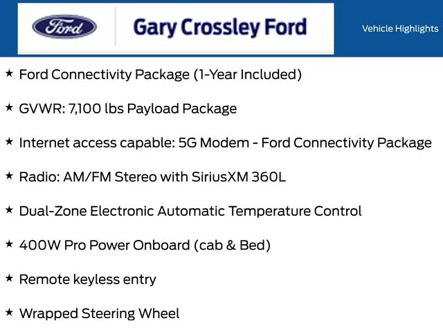 New 2026 Iconic Silver Metallic Ford XLT image 5