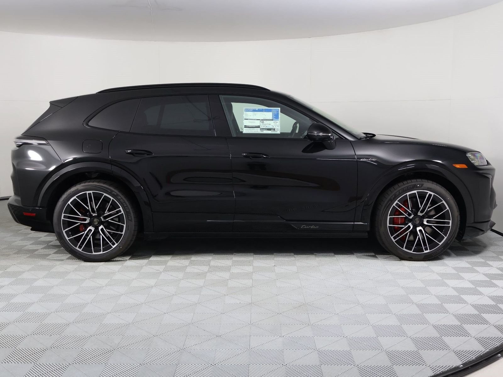 New 2026 Chromite Black Metallic Porsche Turbo Electric image 8