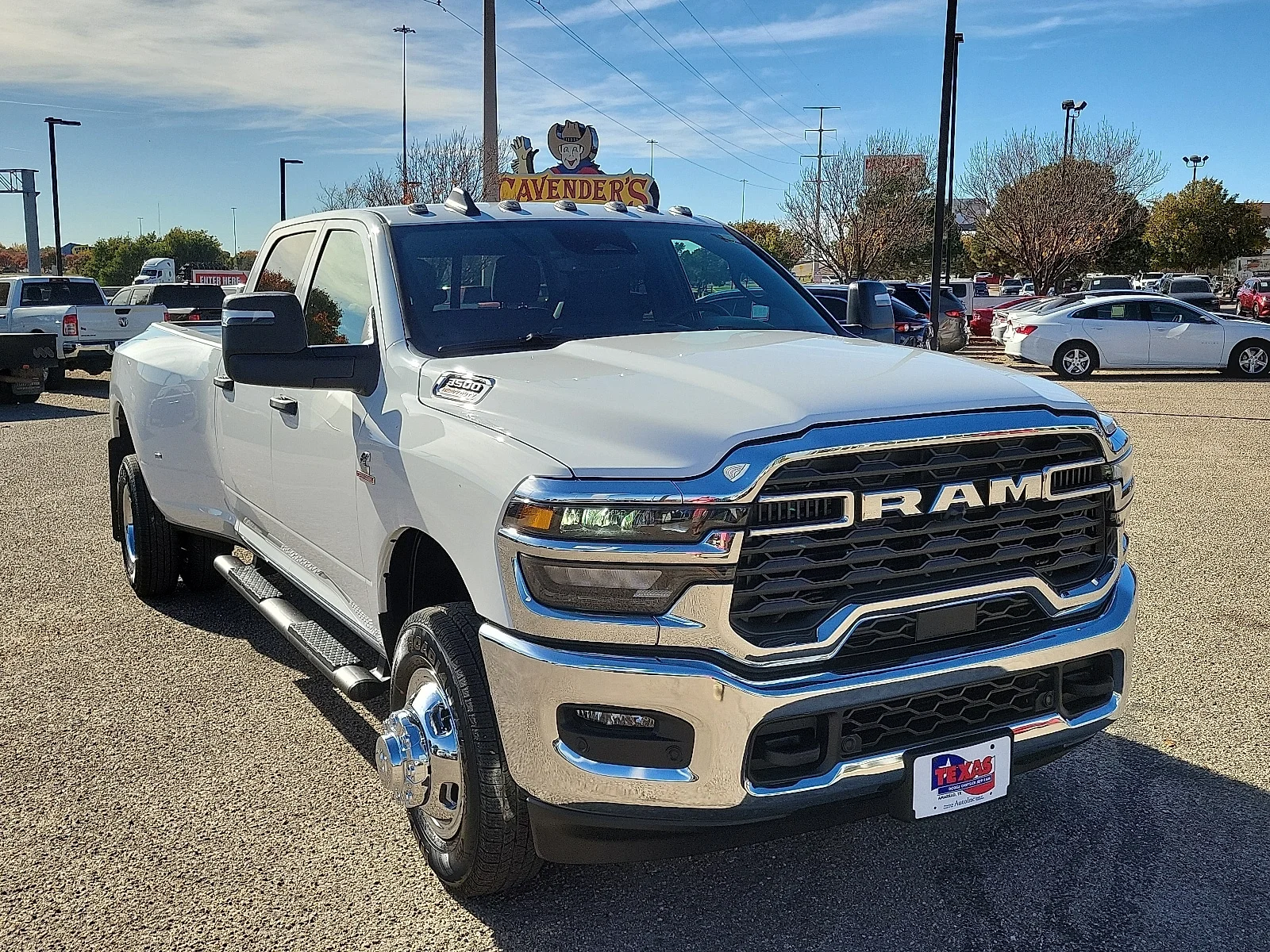 New 2026 Bright White Ram TRADESMAN CREW CAB 4X4 8