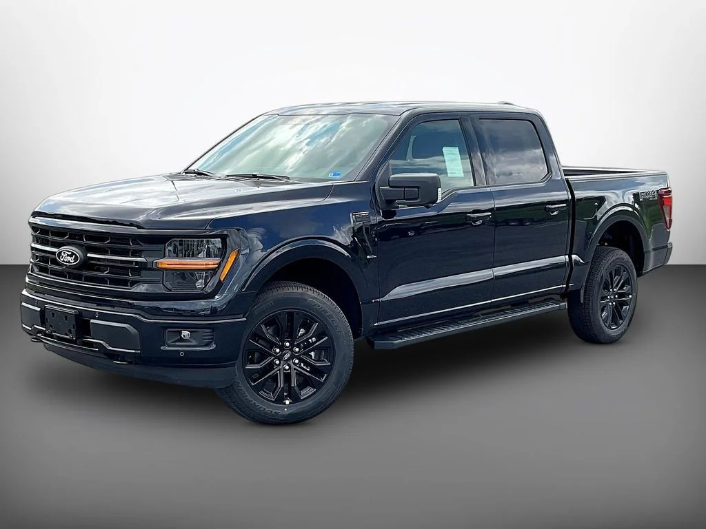 New 2026 Antimatter Blue Metallic Ford XLT image 2