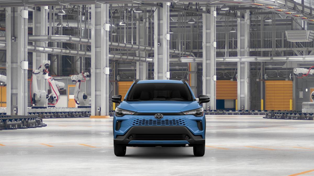 New 2026 Cavalry Blue Toyota Hybrid SE image 17