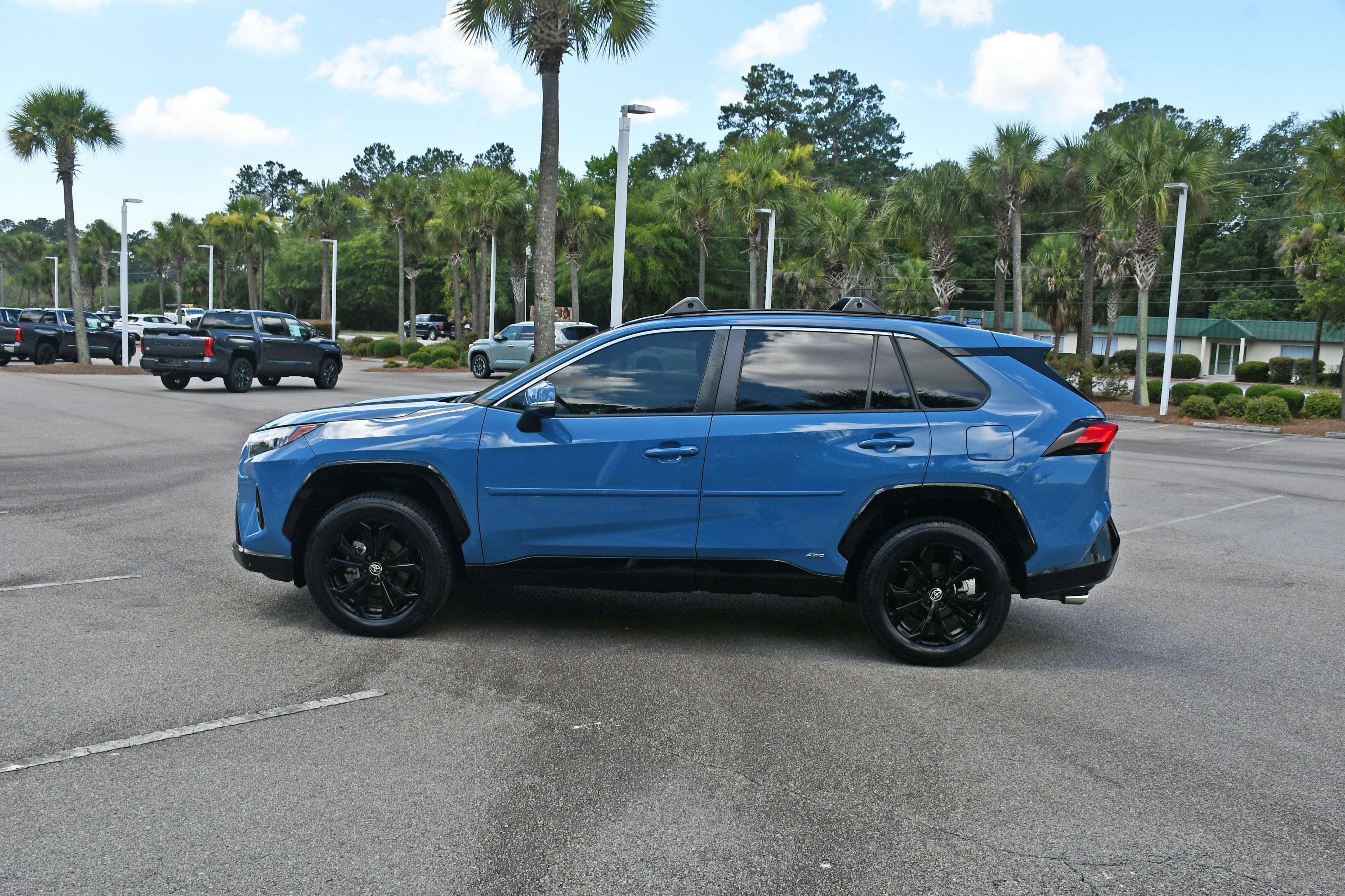 Used 2024 Blue Toyota SE image 5