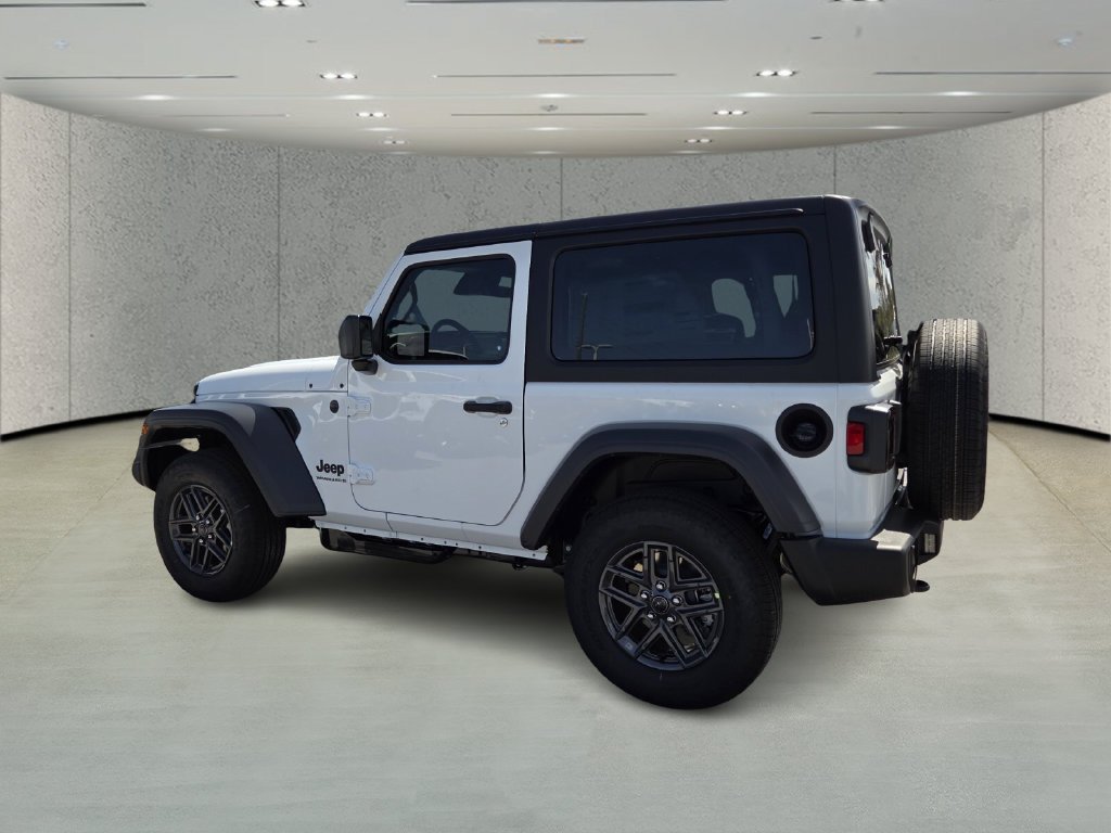 New 2026 Bright White Clear-Coat Exterior Paint Jeep Sport S image 6