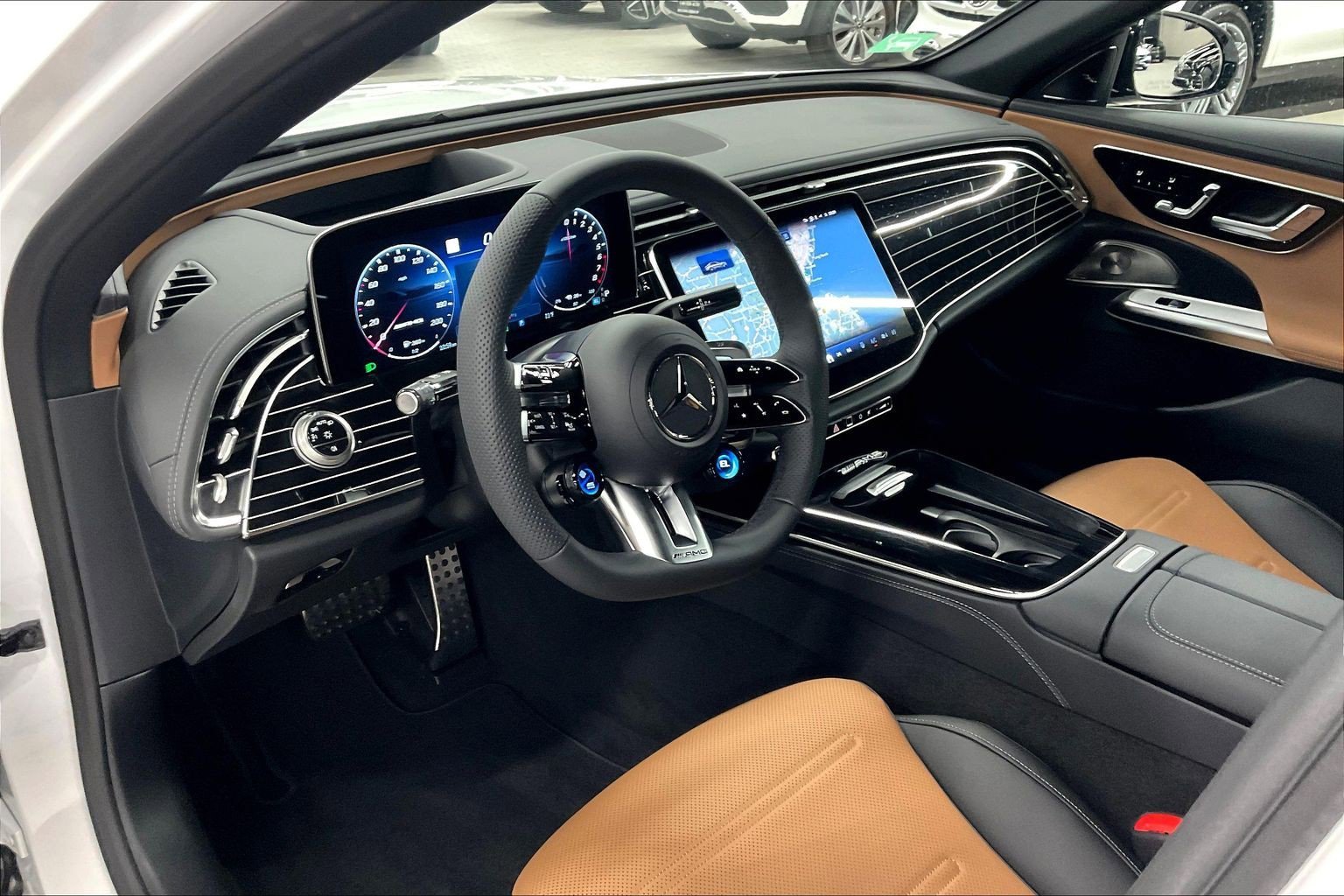 New 2026 MANUFAKTUR Moonlight White Metallic Mercedes-Benz AMG® E 53 E 4MATIC+ Sedan image 19