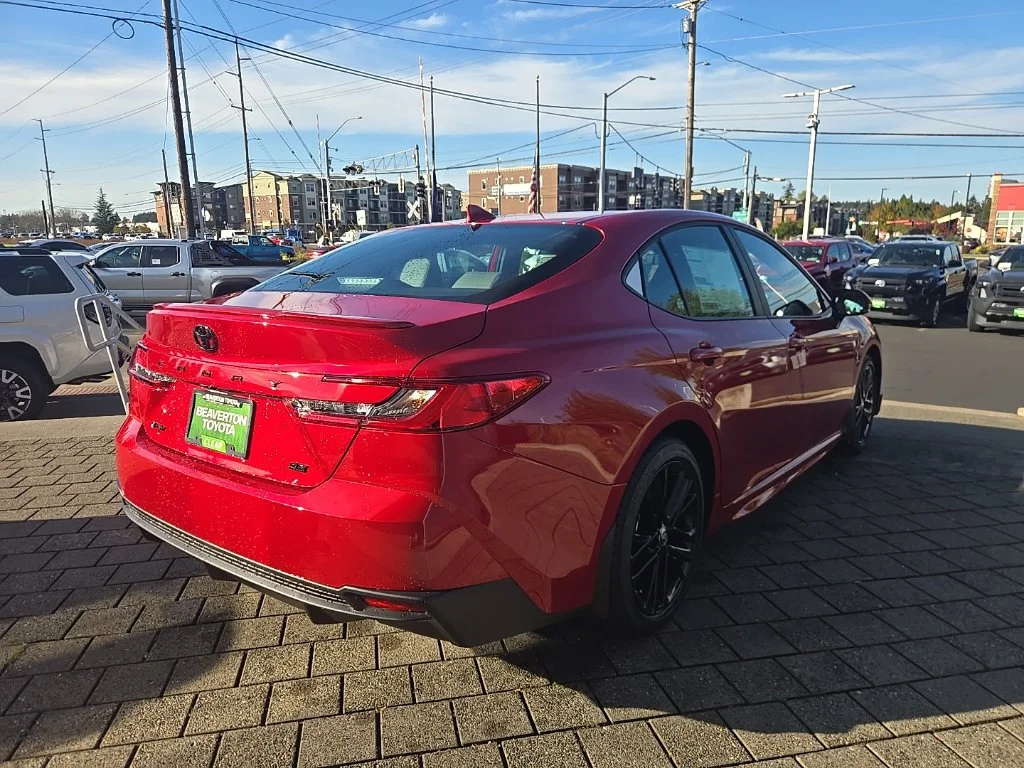 New 2026 Supersonic Red Toyota SE image 5