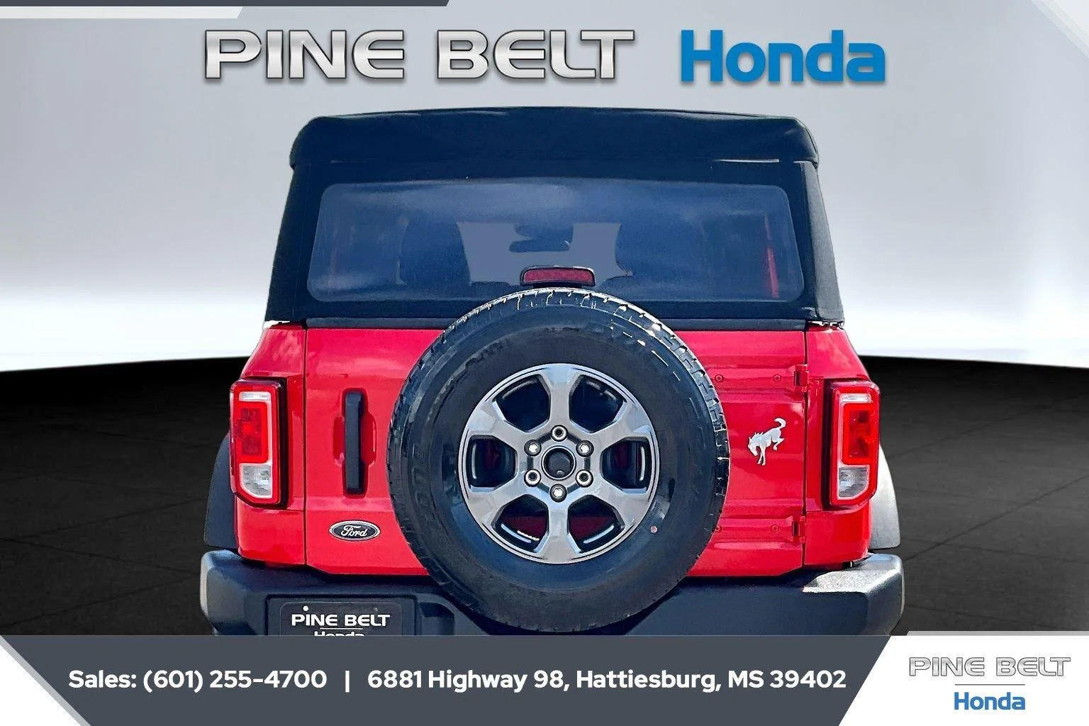 Used 2021 Race Red Ford Big Bend image 4