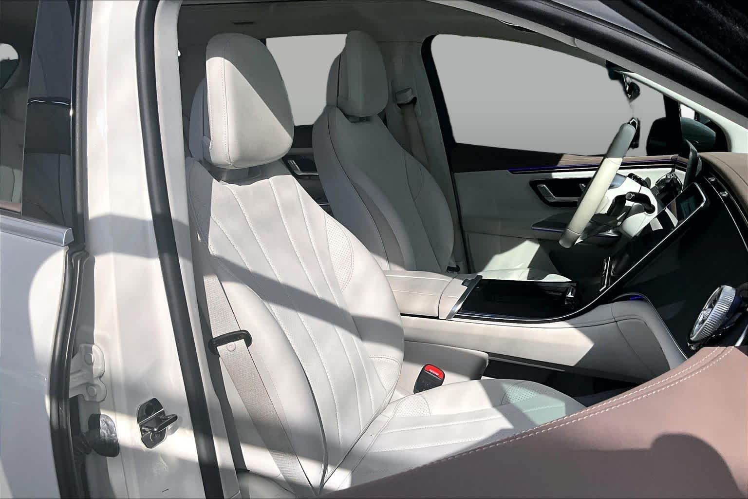Certified Used 2024 Polar White Mercedes-Benz EQE 350+ image 8
