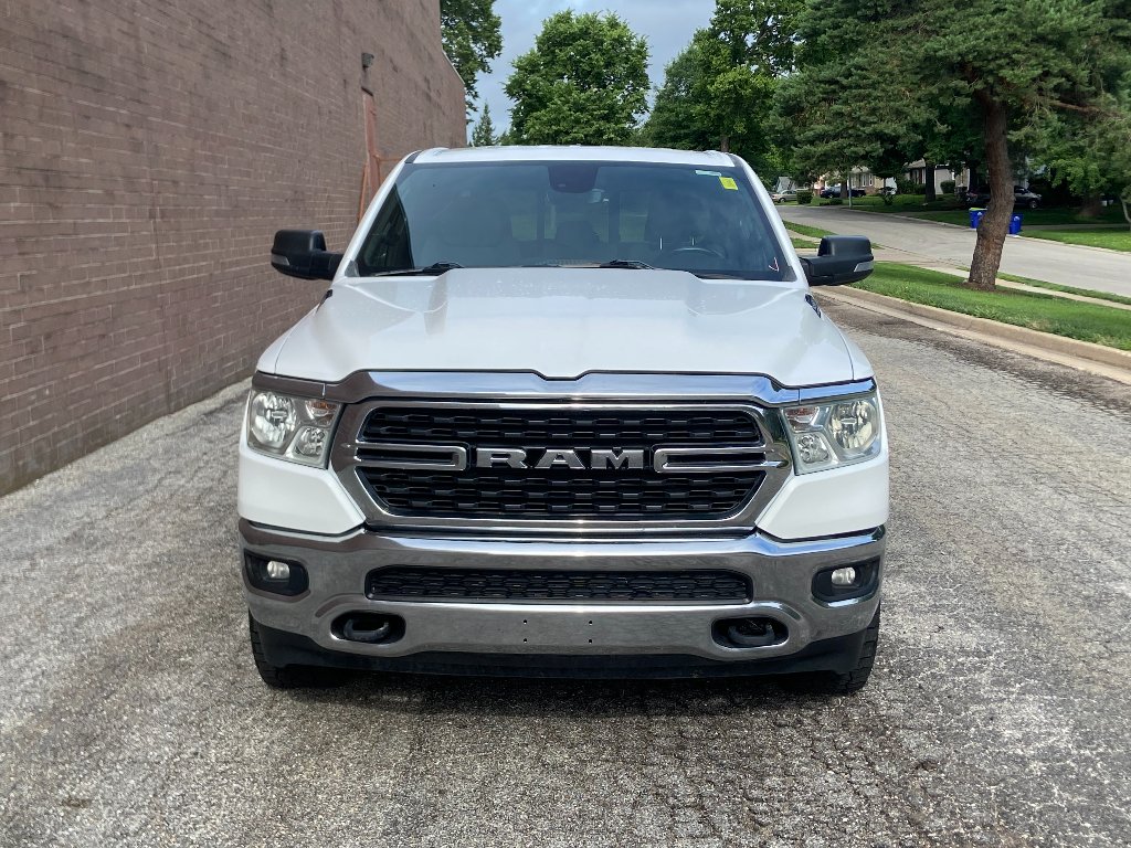 Used 2023 Bright White Clearcoat Ram Big Horn image 2
