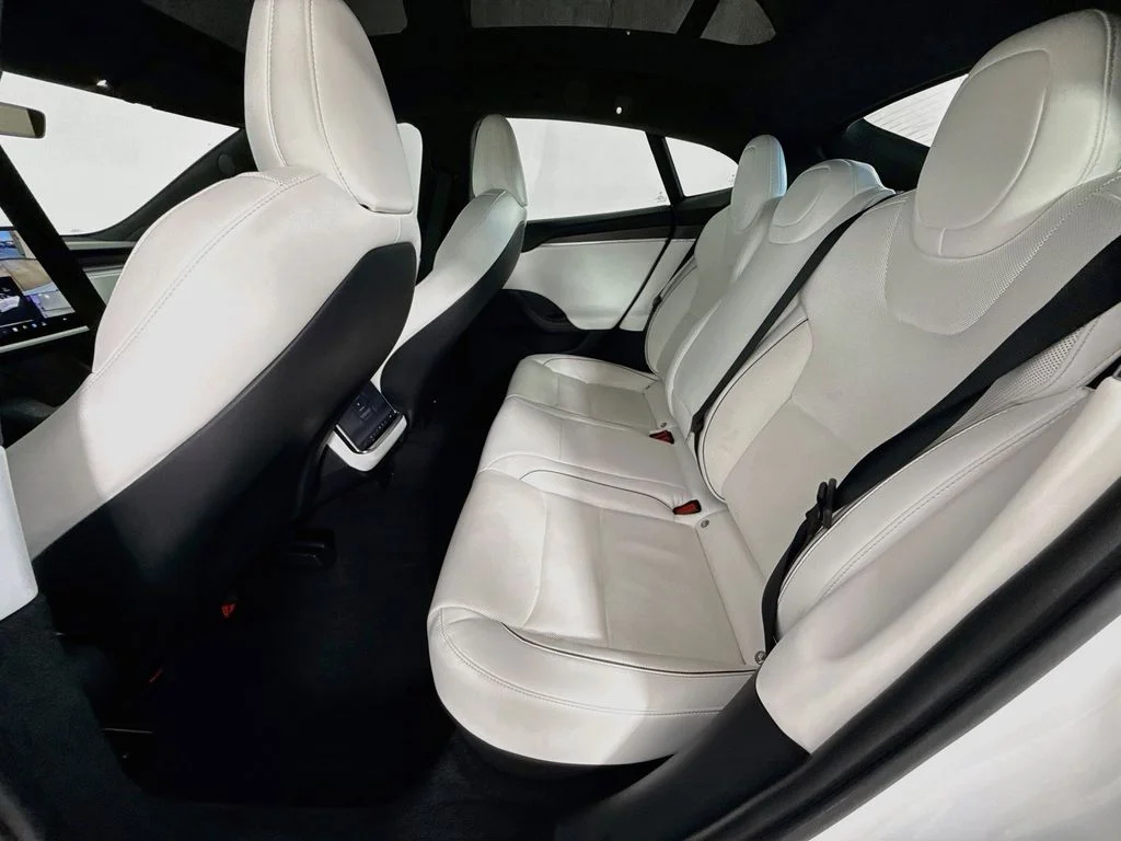 Used 2023 White Tesla Plaid image 25
