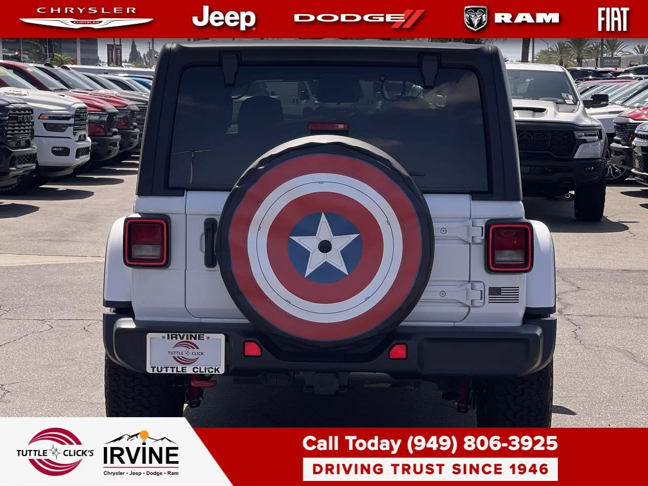 New 2026 Bright White Clear-Coat Exterior Paint Jeep America 250 image 10