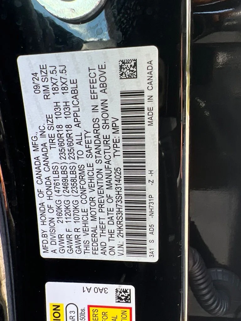 Used 2025 Black Honda EX-L image 29