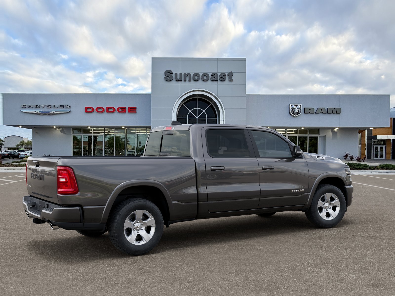 New 2026 Granite Crystal Metallic Clear-Coat Exterior Paint RAM Big Horn/Lone Star image 34