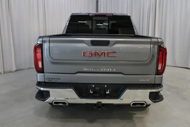 Used 2022 SATIN STEEL METALLIC GMC SLT image 31