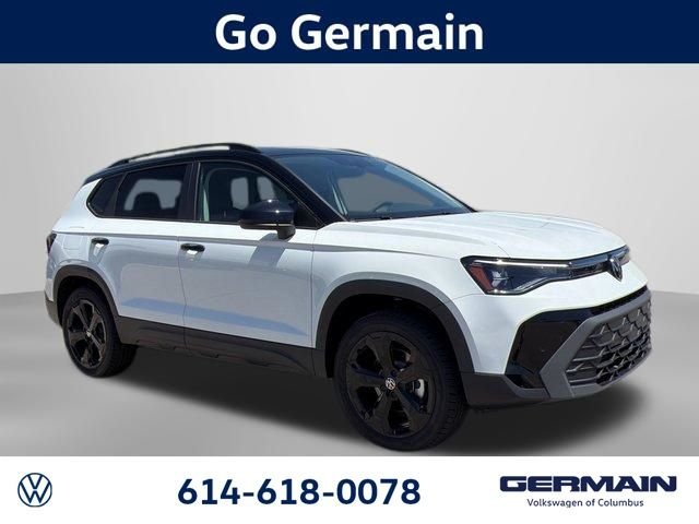 New 2026 Pure White w/Deep Blk Rf Volkswagen 1.5T SE Black image 3