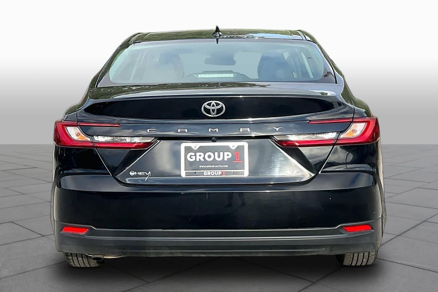 Used 2025 Midnight Black Metallic Toyota LE image 5