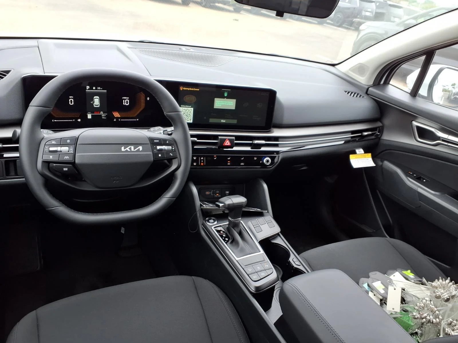 New 2026 Glacial White Pearl Kia LX image 4