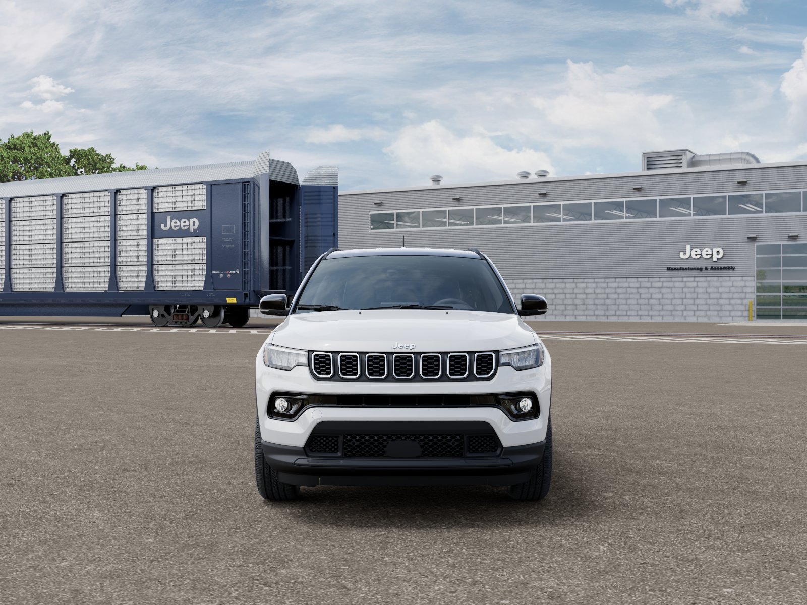 New 2026 Bright White Clear-Coat Exterior Paint Jeep Limited image 6