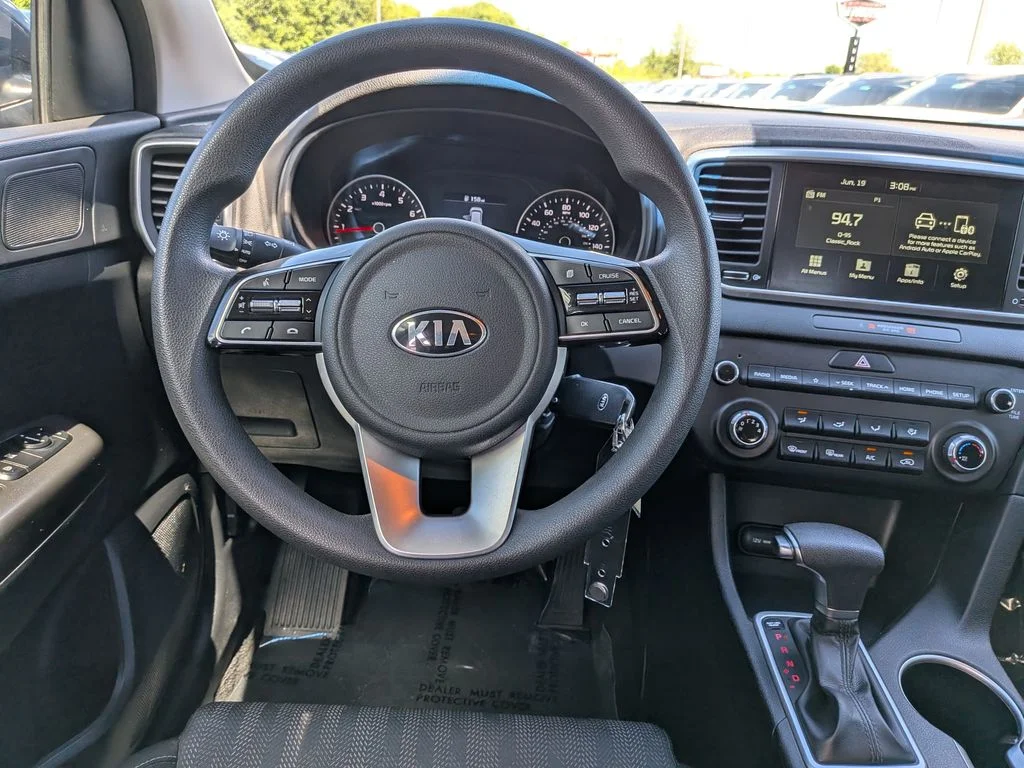Used 2021 Blue Kia LX image 11