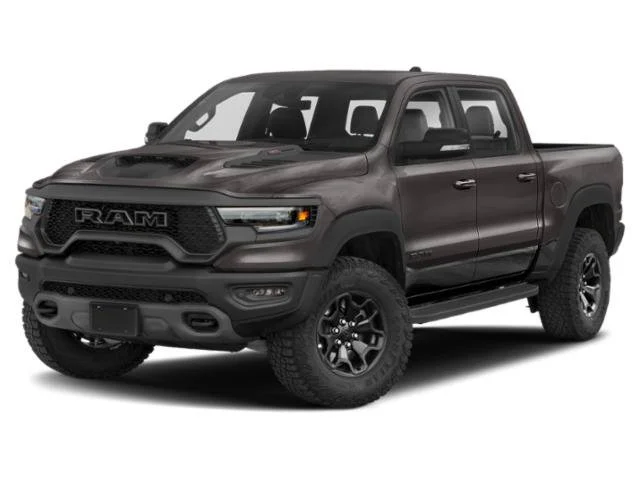 Used 2022 Granite Crystal Metallic Clearcoat Ram TRX image 1