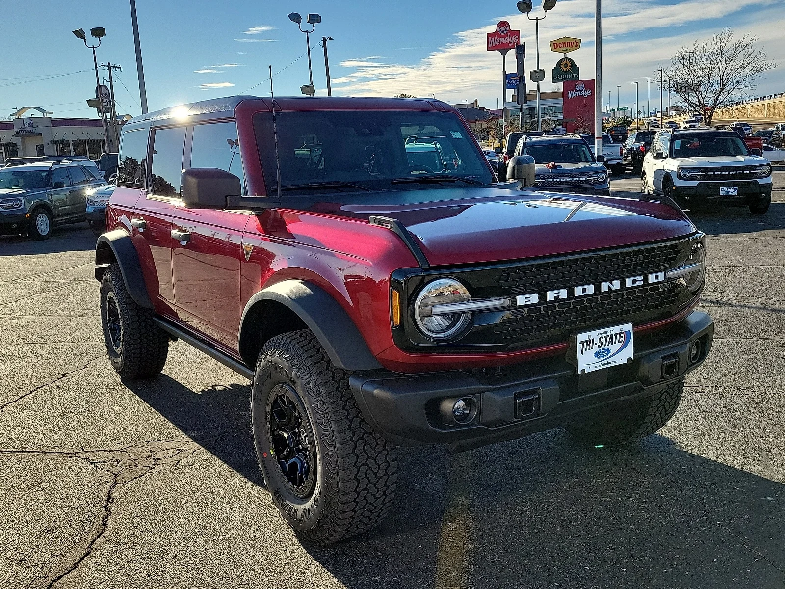 New 2025 Ruby Red Metallic Tinted Clearcoat Ford Badlands&reg; image 6