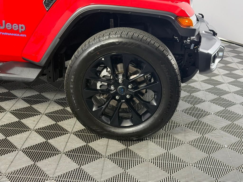 Certified Used 2025 Red Jeep Sahara 4xe image 12