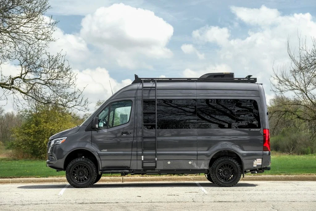 New 2026 Tenorite Gray Metallic Midwest Automotive Designs FD2 w/ Dual Rear Bench Overland Package, 540AH, Solar and 2.5KW Cummins Onan Generator image 78