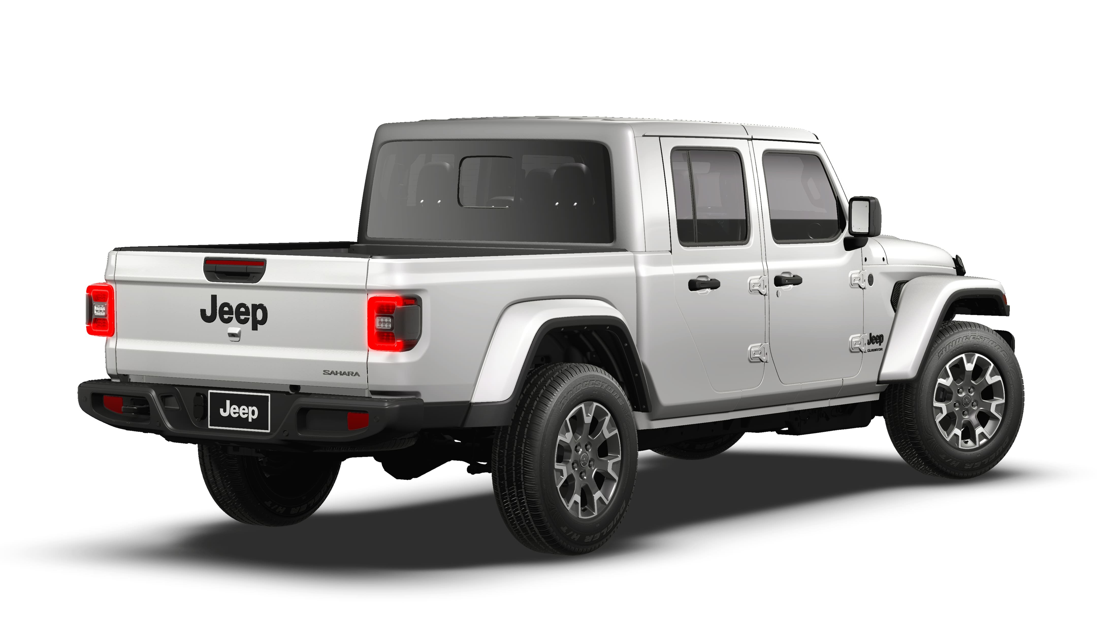 New 2026 Bright White Clear-Coat Exterior Paint Jeep Sahara image 14